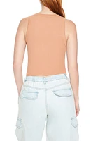 Ribbed Scoop Tank Top