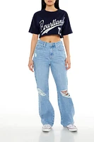 Courtland Graphic Cropped Tee