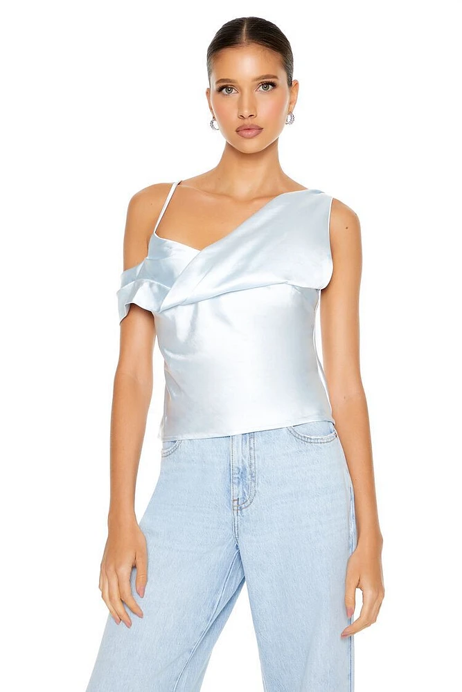 Draped Satin Cami