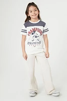 Girls Wide-Leg Utility Pants (Kids)