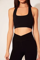 Seamless Racerback Sports Bra