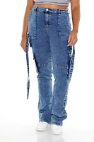 Plus Utility Cargo Jeans