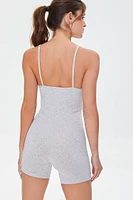 Active Marled Cami Romper