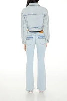 Low-Rise Flare Jeans