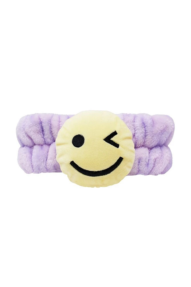 The Crème Shop 3D Teddy Headyband™ - Winky Face			