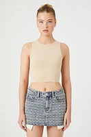 Mineral Wash Crop Top