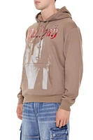 Aaliyah Shimmer Foil Hoodie