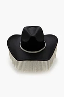 Rhinestone Fringe Cowboy Hat