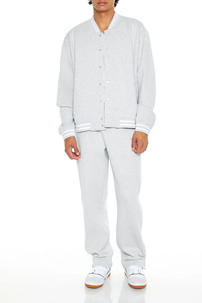 Heathered Varsity Drawstring Pants