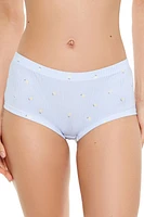 Striped Lemon Shortie Panties