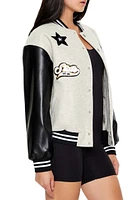 Miss Trouble Letterman Jacket