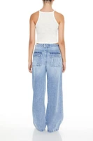 High-Rise Wide-Leg Jeans