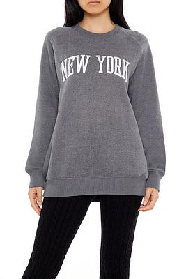 Embroidered New York Pullover