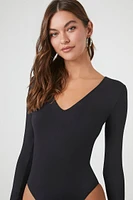 Jersey V-Neck Bodysuit