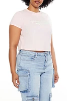 Plus Central Park Cropped Tee