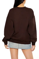 Embroidered Yuck Pullover