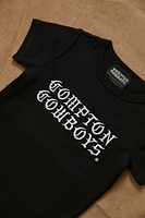 Girls Compton Cowboys Embroidered Tee (Kids)