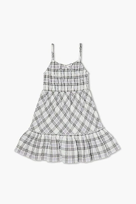 Girls Plaid Cami Dress (Kids)