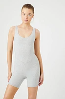 Active Scoop-Neck Tank Romper