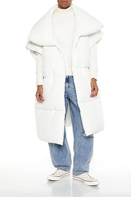 Oversized Longline Puffer Vest