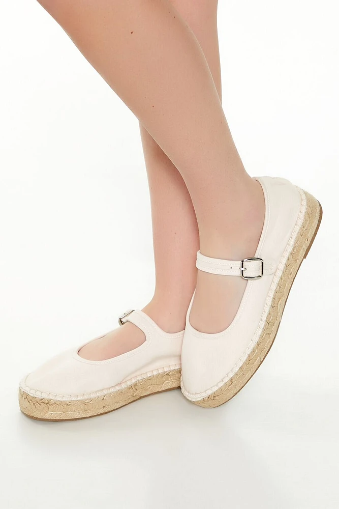 Mary Jane Espadrille Flats