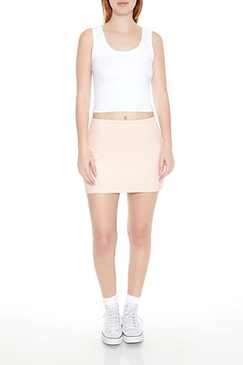 Corduroy Mini Skirt