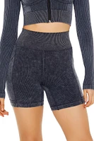 Active Seamless Ribbed Biker Shorts