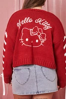 Plus Hello Kitty Cardigan Sweater