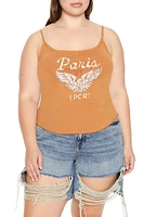 Plus Paris Sport Graphic Cami