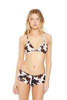 Cow Print Bikini Bottoms