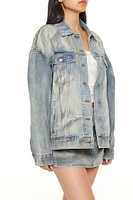 Mineral Wash Denim Trucker Jacket