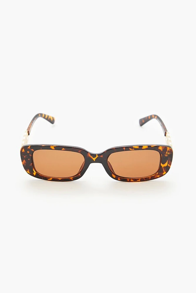 Rectangular Frame Sunglasses