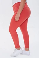 Plus Basic High-Rise Leggings