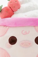 Cuddle Barn Strawberry Mooshake Plush