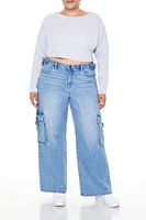 Plus Thermal Crop Top