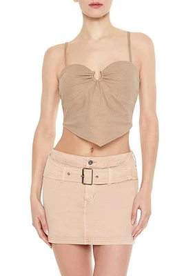 Cropped Sweetheart Cami