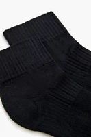 Ribbed Quarter Socks - 3 pack