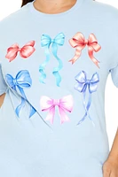 Plus Bow Graphic Tee