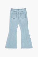 Girls Distressed Flare Jeans (Kids)