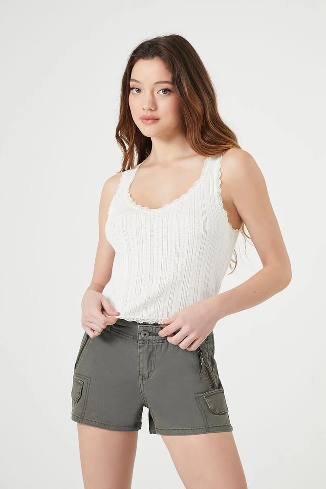 Twill Cargo Shorts