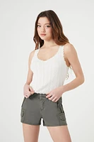 Twill Cargo Shorts