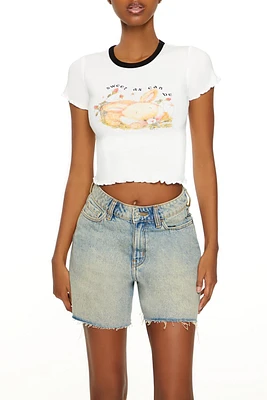 Bunny Graphic Baby Tee