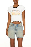 Bunny Graphic Baby Tee