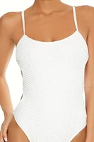 Crochet Cutout Monokini One-Piece Swimsuit