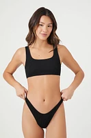 Seamless Low-Rise Bikini Bottoms