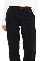 Seamed High-Rise Joggers