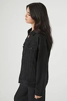 Oversized Denim Trucker Jacket