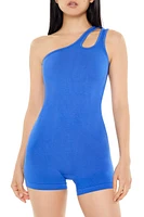 Seamless One-Shoulder Romper