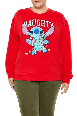 Plus Naughty Stitch Pullover