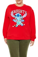 Plus Naughty Stitch Pullover